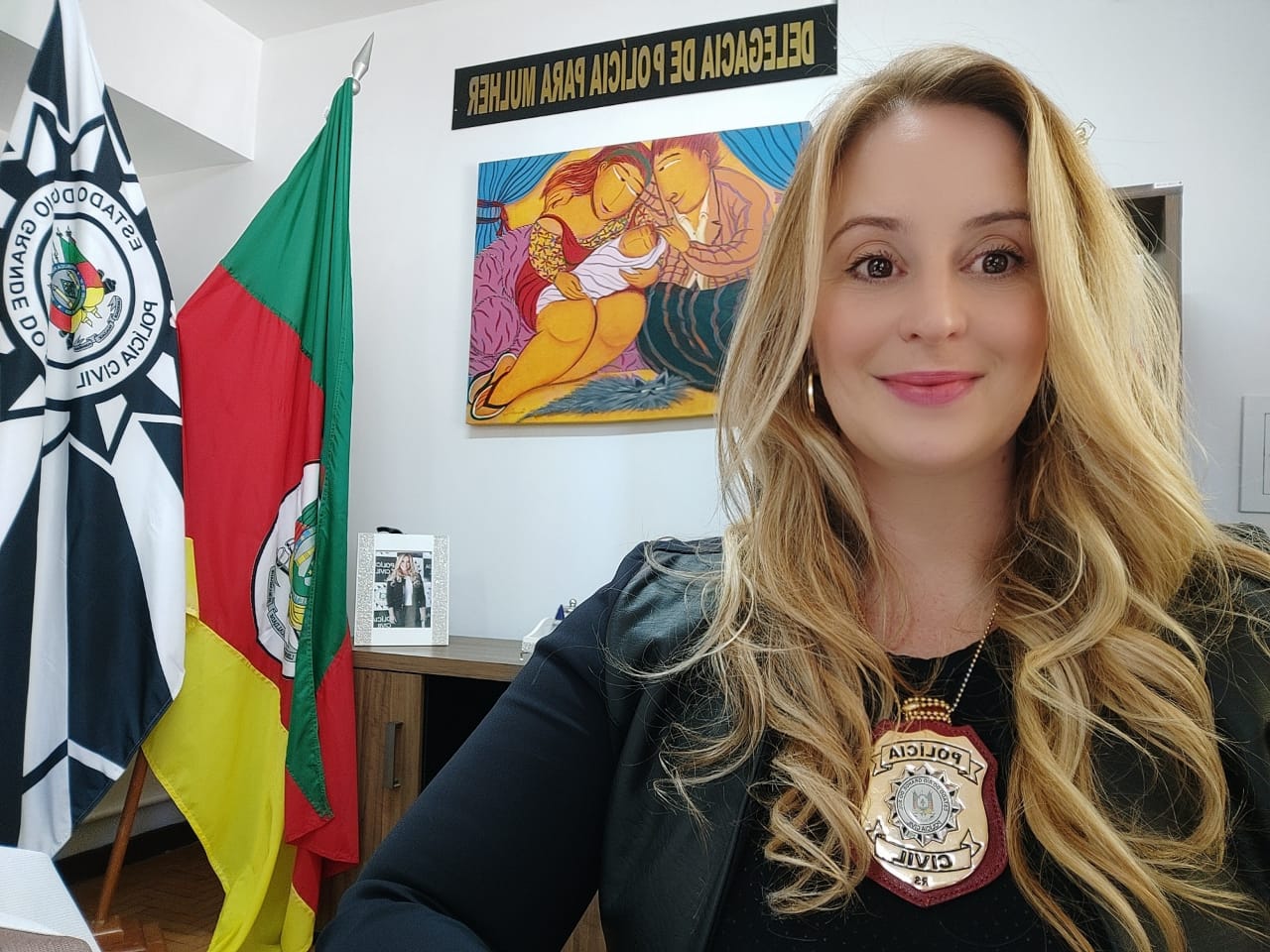 Delegada Rafaela Bier Delegada Rafaela Bier