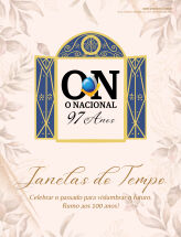 Caderno Janelas do Tempo - O Nacional 97 Anos