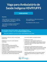 Publicidade Legal HSVP PROCESSO SELETIVO AMBULATORIO INDIGENA