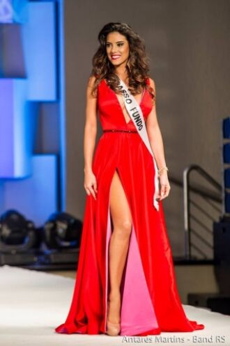 "A Miss Passo Fundo Gisele Silveira está na final do Miss Rio Grande do Sul.