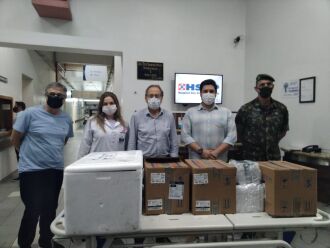Entrega foi realizada por uma equipe do Exército