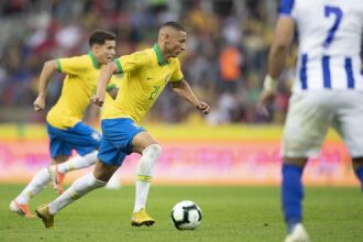 O Brasil é o líder das Eliminatórias Sul-Americanas (Foto:  Lucas Figueiredo/CBF)