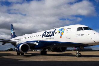Azul utilizará o EMB-190 em Passo Fundo -Foto-Divulgação-ALA