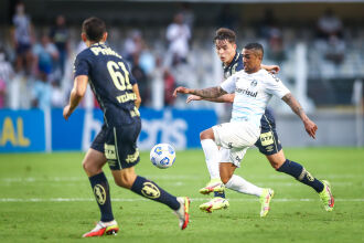 O resultado não foi o esperado e o Tricolor acabou superado pelo Peixe por 1 a 0 (Fotos: Lucas Uebel/Grêmio FBPA)