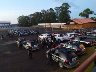 A Operação mobilizou as delegacias regionais de Passo Fundo e Erechim (Foto: Divulgação/PC )