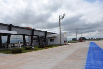 Novo terminal de passageiros está sinalizado Foto – LC Schneider-ON