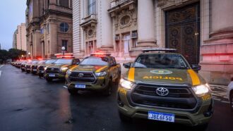 Policiamento ostensivo será reforçado em todo o RS com nova frota. Foto: Felipe Dalla Valle/Palácio Piratini