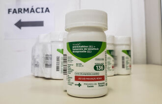 Medicamento para evitar infecção pelo HIV caso ocorra uma exposição. (Foto - Marcos Porto – ItajaiOnline)