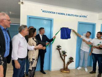 A obra do CRS da Apac Passo Fundo foi executada pelos próprios recuperandos. - Foto MP
