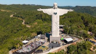 Cristo Protetor de Encantado – Foto-Maurício Tonetto/Secom