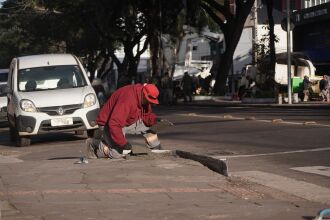 Avenida Brasil recebeu atenção especial – Foto – Divulgação-PMPF