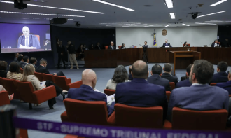 O julgamento começou na semana passada, quando foram ouvidas as sustentações das defesas do ex-presidente e dos demais acusados - FOTO: STF