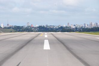 Pista do Lauro Kortz tem apenas 30 metros de largura - Foto - LC Schneider-ON