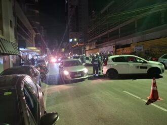 As ações de segurança viária na cidade combatem a combinação de álcool e direção  - Foto – Divulgação-PMPF
