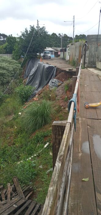 Obra prevê a estabilização do talude, drenagem pluvial e retaludamento - Foto: DIVULGAÇÃO