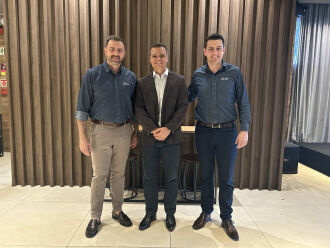 Erasmo Battistella, Rodrigo Jorge e Ricardo Reckziegel - FOTO: DIVULGAÇÃO