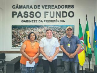 Vereador Luizinho é o segundo presidente da Mesa Diretora na atual legislatura - Foto: Michele Sautner/Divulgação Câmara Municipal