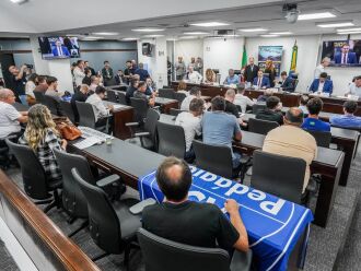 Durante a reunião, foram analisados 43 requerimentos, sendo 39 aprovados, abrangendo convocações, convites e pedidos de informação - FOTO: FLÁVIO FACHEL/ ALRS