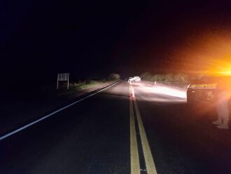 Colisão frontal ocorreu na BR-470, em Barracão. Foto PRF/Divulgação