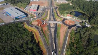 As obras já em andamento seguem o cronograma previsto - FOTO: DIVULGAÇÃO