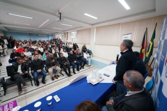 Benefício foi anunciado pelo prefeito Pedro Almeida durante evento na manhã de hoje - FOTO: MICHEL SANDERI/PMPF