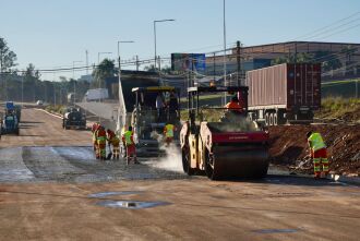 Intervenção será feita no último trecho da obra e após será executada sinalização - FOTO: DEDÉ/PMPF