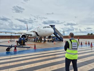 A ON8 assumiu ontem as operações no Aeroporto Lauro Kurtz - Foto: Divulgação.