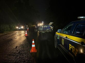 Uma mulher de 24 anos, natural de Taquara, morreu no local - Foto PRF