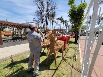 Montagem na praça está prevista para começar no início de novembro - Foto: Arquivo/ON
