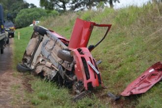Acidente deixou uma vítima fatal e quatro feridos em  Santo Antônio do Planalto