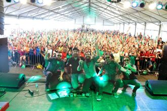 Shows com as bandas General BoniMores e Reação em Cadeia encerraram as atividades durante os três dias de programação