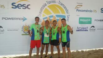 Equipe de Passo Fundo: terceiro lugar