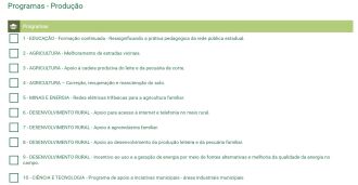 Confira as propostas que estão em votação na região de abrangência do Corede Produção