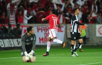 Vitinho marcou o único gol da partida Crédito:
