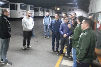 O Centro de Controle Operacional (CCO), foi um dos locais visitados pelos estudantes