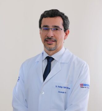 Dr. Rodrigo é oncologista do Instituto do Câncer Hospital São Vicente Crédito: