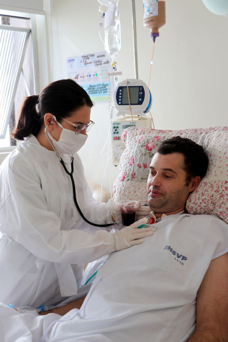 Fonoaudiólogo: papel essencial na reabilitação de pacientes diagnosticados com disfagia (Foto: Scheila Zang/HSVP)