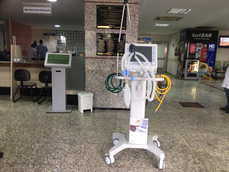 Os equipamentos foram enviados pelo Ministério da Saúde ao Hospital Municipal (Foto: Divulgação/PMPF)