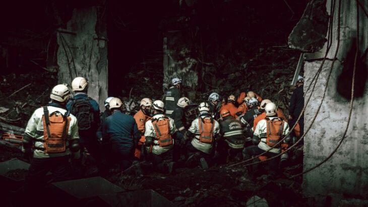 As buscas duraram uma semana pelo bombeiros desaparecidos ( Foto: Rodrigo Ziebell/Ascom GVG)