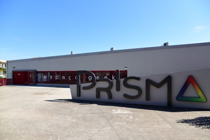 Prisma Espaço Geek, instalado no Parque da Gare, é um dos projetos na disputa