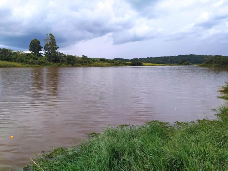 Arroio Miranda: elevação nos níveis de turbidez - Foto - 3º BABM
