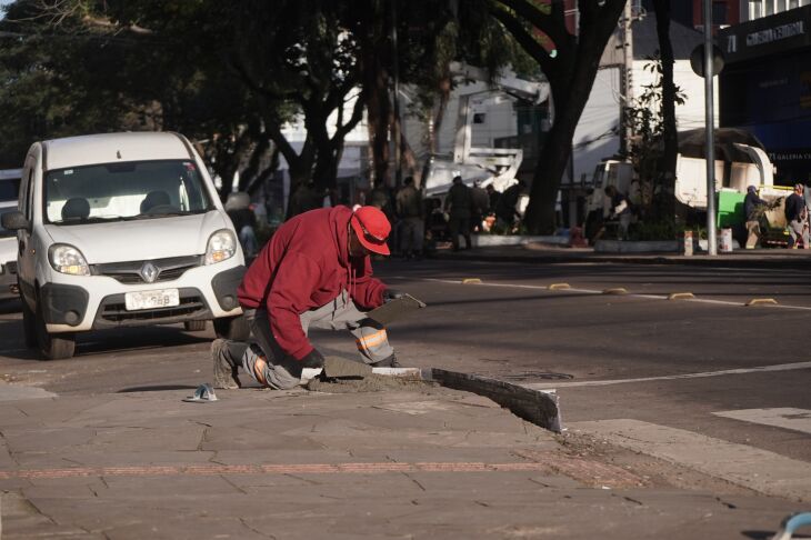 Avenida Brasil recebeu atenção especial – Foto – Divulgação-PMPF