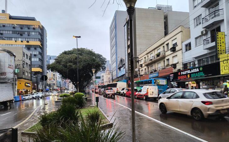 Semana iniciou com chuvas em Passo Fundo - Foto – LC Schneider-ON