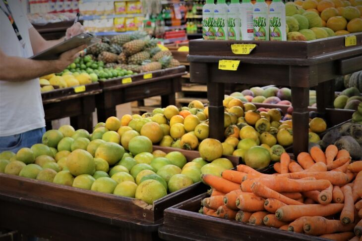 Valor da cesta em agosto era de R$ 1582,00 - Foto arquivo UPF
