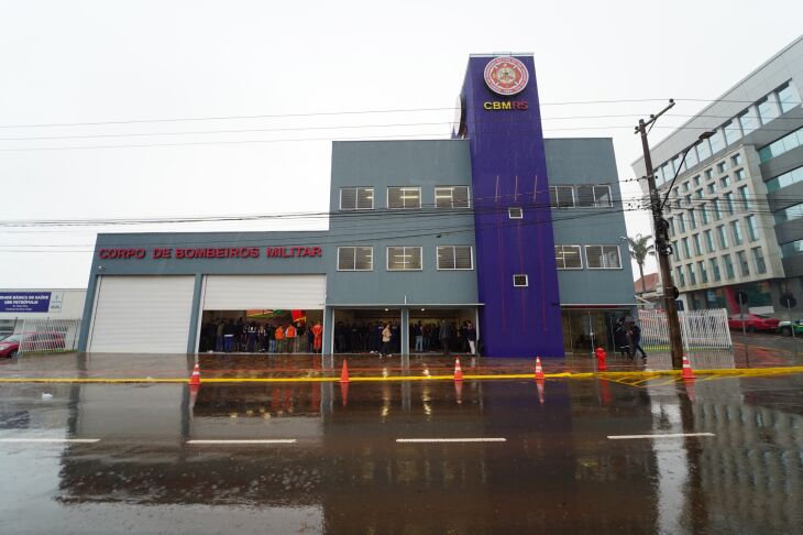 Novo quartel localizado no bairro Petrópolis faz parte do 7º Batalhão de Bombeiros Militar - Foto: Michel Sanderi/PMPF