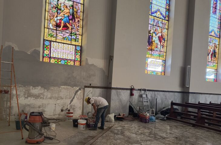 Com os últimos retoques internos a obras atinge 50% - Foto: LC Schneider-ON