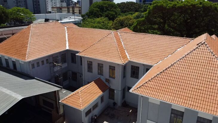 Entre os serviços, está incluso a restauração da cobertura - Foto: Divulgação SOP