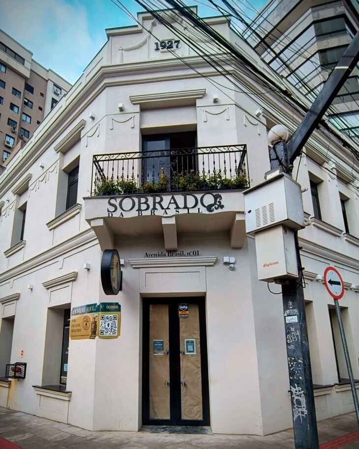 Sobrado modernizado receberá um restaurante - Foto - LC Schneider-ON