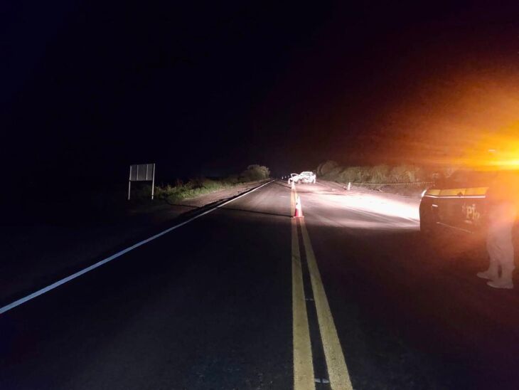Colisão frontal ocorreu na  BR-470, em Barracão. Foto PRF/Divulgação
