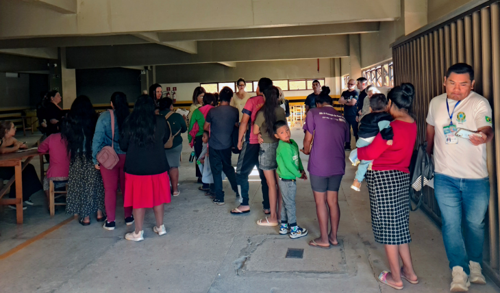 A mobilização reuniu diversos órgãos e ultrapassou a marca de 450 atendimentos - Foto: Divulgação